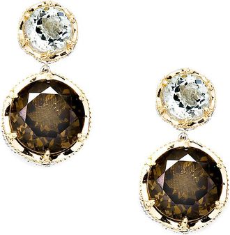 Tacori Tacori 18K & Silver 18.50 Ct. Tw. Gemstone Drop Earrings