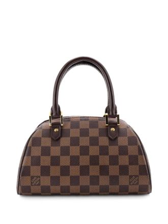 Louis Vuitton Borsa a tracolla Ribera Damier Mini - Marrone