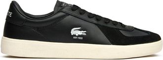 Lacoste Mens Baseshot Trainers - Black - Size UK 10