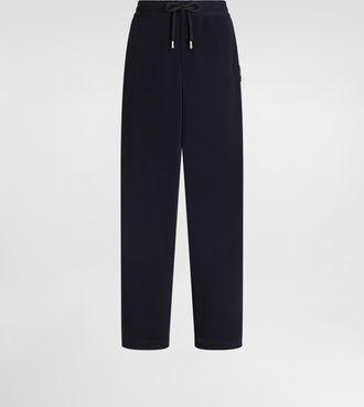 Dolce & Gabbana Jersey Jogging Trousers - Man Pants And Shorts Blue 48