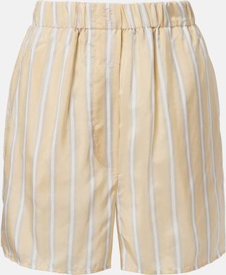 Frankie Shop Lui striped shorts