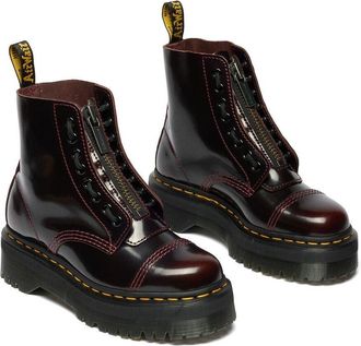Dr. Martens Sinclair Arcadia leren plateauboots