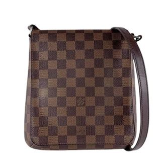 Louis Vuitton Pre-owned Cross Body Bags, female, Brown, Size: ONE SIZE Pre-owned Vintage Damier Canvas Shoulder Bag