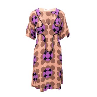 Marni Marni Geometrisch Patroon Jurk - 00s