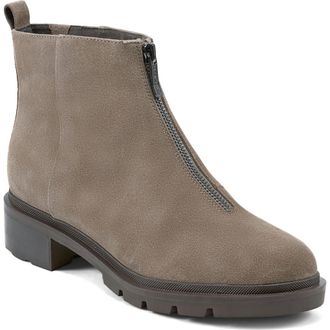 Easy Spirit Vasso Zip-Up Bootie in Taupe at Nordstrom Rack, Size 5.5
