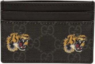 Gucci Pre-owned Wallets, female, Black, Size: ONE SIZE Pre-owned Card Holder