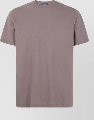 Herno crepe de chine cotton t-shirt