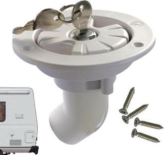 OEM Presa DAcqua Per Camper - Strato Di Riempimento A Tenuta Stagna, Coperchio Di Ingresso A Gravit&agrave; Coperchio Di Ingresso Dellacqua Dolce Con Chiusura A 