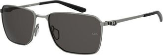 Under Armour UA SCEPTER 2/G Asian Fit 6LB/M9 Mens Sunglasses Silver Size 58