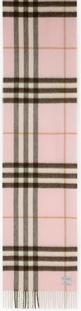 Burberry Pink Cashmere Scarf