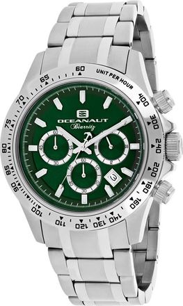 Oceanaut Biarritz Chronograph Quartz Green Dial Mens Watch OC6112