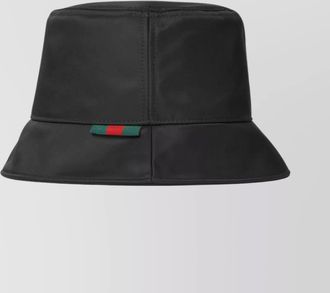 Gucci nylon logo bucket hat