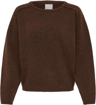 Ichi Ihkamara Pullover - - Knitwear - Donna - Marrone - M