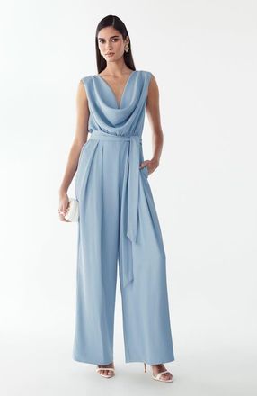 BWLDR Joanna Jumpsuit in Icy Blue at Nordstrom, Size 10