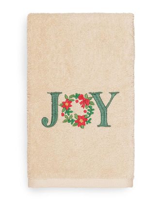 Linum Home Textiles Christmas Joy Hand Towel