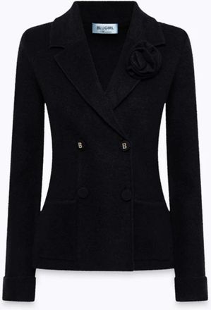 Blugirl Jassen, Dames, Blauw, S, Wol, Wool Blazer