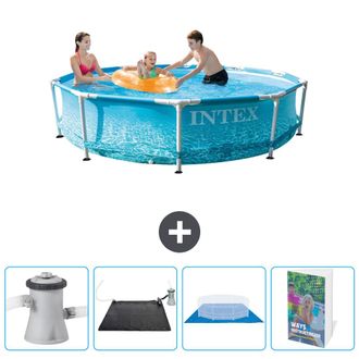 Intex Piscina Con Estructura Redonda - 305x76 Cm - 5-piezas Scb126