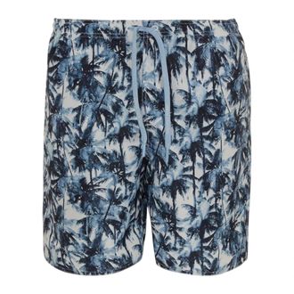 A|X Armani Exchange Beach Boxer - Heren - Strandmode - Blauw - 2XL - Badmode