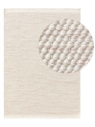 benuta Alfombra ni&ntilde;os crema/rosa 120x170