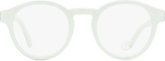 Moncler Occhiali ovali ML5189 - Bianco