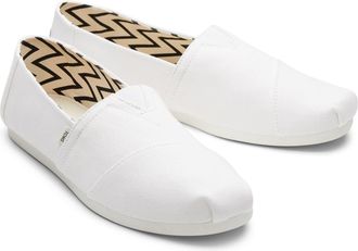 Toms Alpargata 100% Katoen Heren Espadrilles Wit