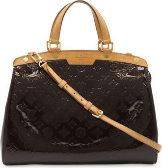 Louis Vuitton Monogram Vernis Amarante Patent Leather Handbag Shoulder Bag Tote Bag (Pre-Owned)