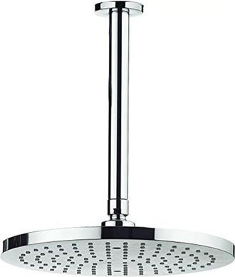 Crosswater Fusion hoofddouche 25cm rond inclusief plafondarm chroom