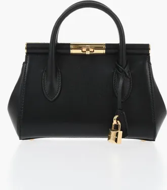 Dolce & Gabbana Leather Handbag With Chain Strap Dolce & Gabbana