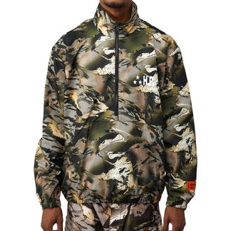 Heron Preston Mens Bicolor Polyamide Shell Jacket Clothing