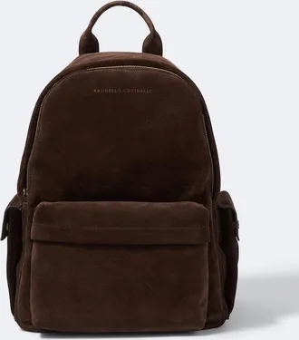 Brunello Cucinelli Suede backpack