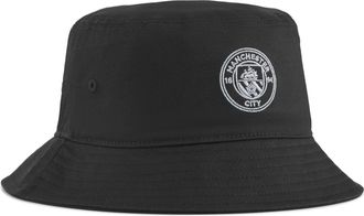 Puma Manchester City Essentials Bucket Hat - Black - One Size Fits Most