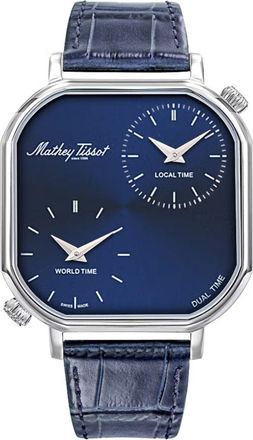 Mathey-Tissot Mathey-Tissot Mens Monsoon Blue Dial Watch