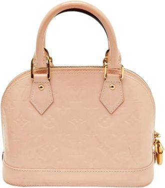 Louis Vuitton Pre-owned Handbags, female, Beige, Size: ONE SIZE Pre-owned Canvas Handbag