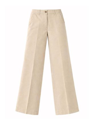 Aspesi Cotton And Linen Tailored Pants