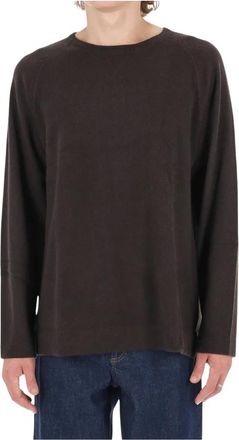 Officine G&eacute;n&eacute;rale Nate Jersey de Cuello Redondo - Knitwear - Hombre - Marr&oacute;n - S