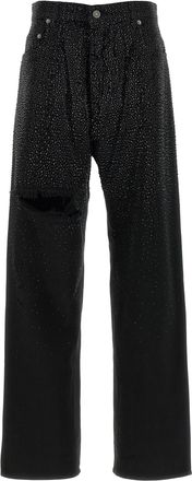 Golden Goose Kim Jeans Nero-Donna