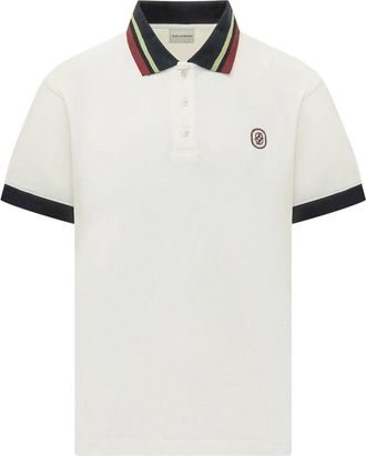 Dr&ocirc;le de Monsieur Polos - Heren - Polos - Wit - S - Tops