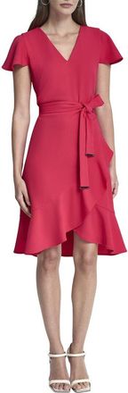 DKNY Dkny Faux Wrap Dress