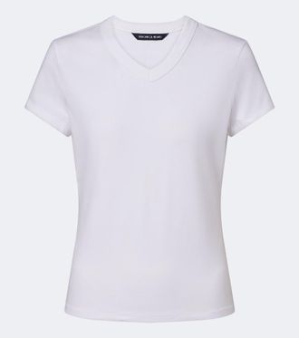 Veronica Beard Devin cotton-blend jersey T-shirt