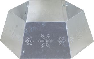 Vacchetti Vacchetti - Cubre Eje Met&aacute;lico Plegable Hexagonal Plateado Cm&oslash;68h25