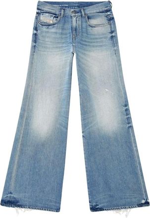 Diesel Dames, Jeans, Blauw, Maat: W30 Katoen