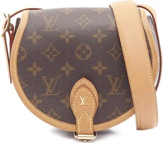 Louis Vuitton Borsa a tracolla Tambourin con monogramma 2019 - Marrone
