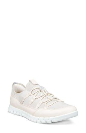 Ecco GRUUV Lite Sneaker in Limestone/Gravel/Limestone at Nordstrom, Size 11-11.5Us