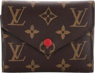 Louis Vuitton Victorine Wallet Monogram Canvas (Authentic Pre-Loved)