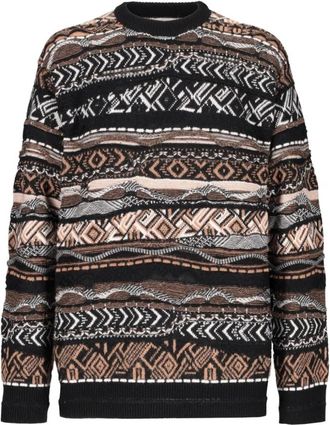 Laneus Round-neck Truien - Heren - Ronde hals truien - Veelkleurig - M - Truien & Vesten