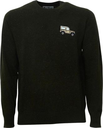 MC2 Saint Barth Maglia Heron Knitwear de cuello redondo - Knitwear - Hombre - Verde - XL
