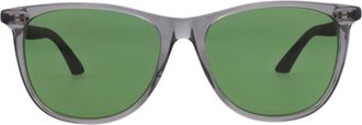 Montblanc Square-Frame Recycled Acetate Sunglasses