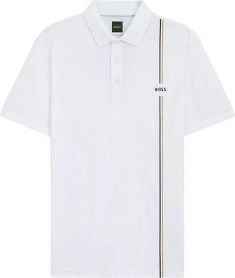 HUGO BOSS Polo Shirts - Heren - Polos - Wit - L - Tops