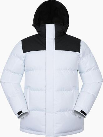 Mountain Warehouse Mens Mountain Warehouse Mens Snow Padded Jacket - White - Size: 42/Regular