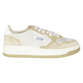 Autry Medalist Low - Dames - Sneakers - Veelkleurig - 37 EU - Katoen - Schoenen
